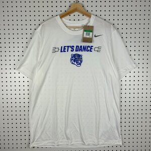 Nike 1 Cent Memphis Tigers Team Shirt XL Issued Penny Hardaway‎ White LETS DANCE
